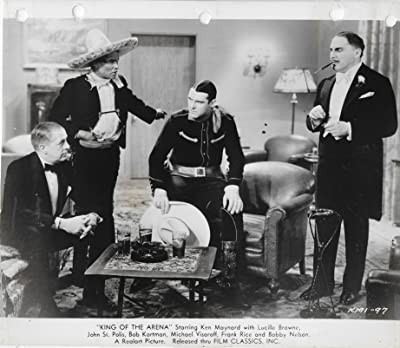 King Of The Arena (1933) afişi King Of The Arena (1933) afişi