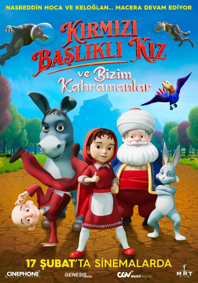 Kırmızı Başlıklı Kız ve Bizim Kahramanlar (2023) afişi Kırmızı Başlıklı Kız ve Bizim Kahramanlar (2023) afişi