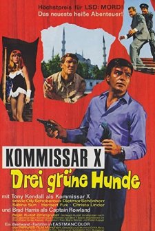 Kommissar X - Drei Grüne Hunde (1967) afişi