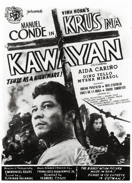 Krus na kawayan (1956) afişi Krus na kawayan (1956) afişi