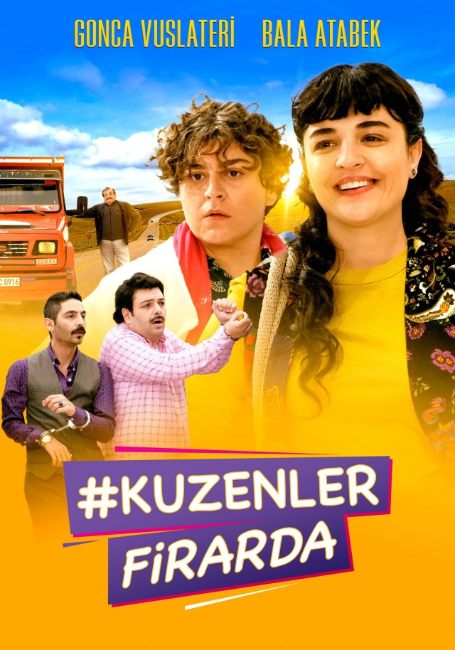 Kuzenler Firarda (2022) afişi Kuzenler Firarda (2022) afişi