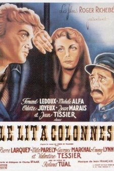 Le Lit à Colonnes (1942) afişi