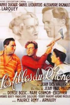 Les Filles Du Rhône (1937) afişi
