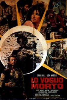 Lo Quiero Muerto (1969) afişi