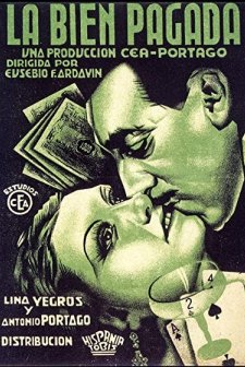La Bien Pagada (1935) afişi