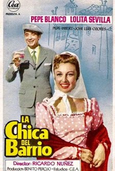 La Chica Del Barrio (1956) afişi
