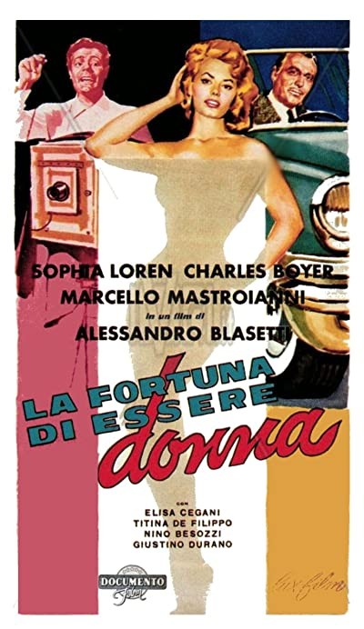 La Fortuna Di Essere Donna (1956) afişi La Fortuna Di Essere Donna (1956) afişi