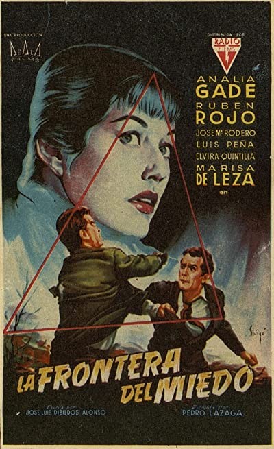 La Frontera Del Miedo (1958) afişi La Frontera Del Miedo (1958) afişi