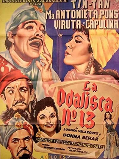 La Odalisca No. 13 (1958) afişi La Odalisca No. 13 (1958) afişi
