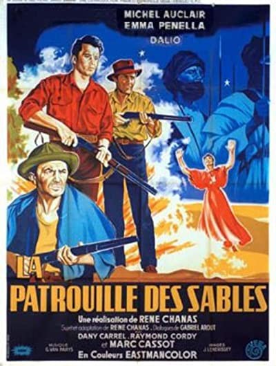 La Patrouille Des Sables (1954) afişi La Patrouille Des Sables (1954) afişi