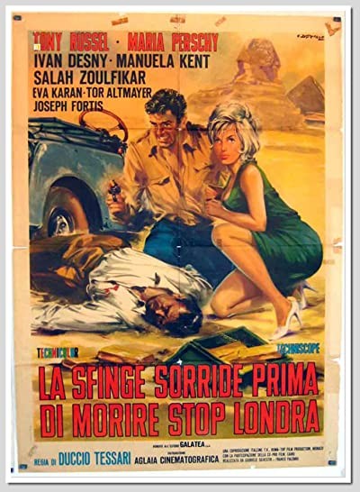 La sfinge sorride prima di morire - stop - Londra (1964) afişi La sfinge sorride prima di morire - stop - Londra (1964) afişi