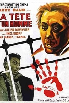 La Tête D'un Homme (1933) afişi