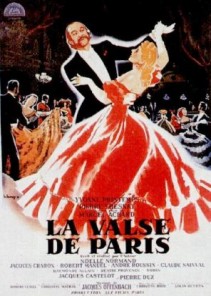 La valse de Paris afişi La valse de Paris afişi