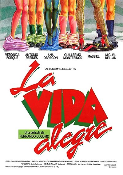 La Vida Alegre (1987) afişi La Vida Alegre (1987) afişi