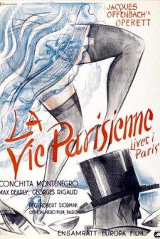 La vie parisienne (1936) afişi