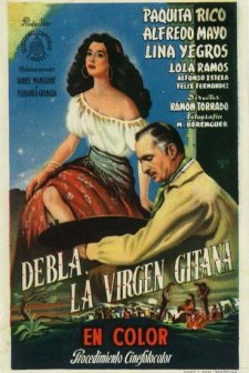 La virgen gitana (1951) afişi