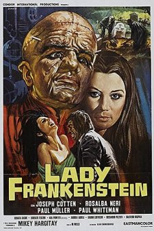 Lady Frankenstein (1971) afişi