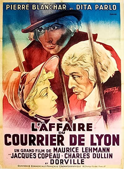 L'affaire Du Courrier De Lyon (1937) afişi L'affaire Du Courrier De Lyon (1937) afişi