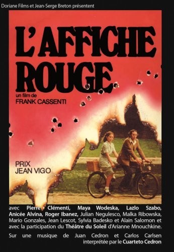 L'affiche Rouge (1976) afişi L'affiche Rouge (1976) afişi
