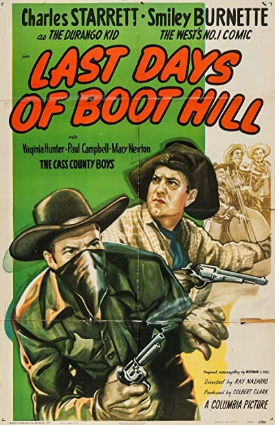 Last Days Of Boot Hill (1947) afişi Last Days Of Boot Hill (1947) afişi