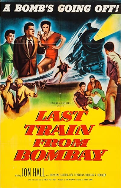 Last Train From Bombay (1952) afişi Last Train From Bombay (1952) afişi