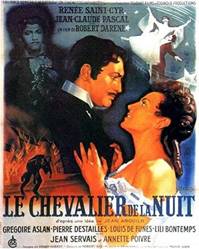 Le chevalier de la nuit (1953) afişi Le chevalier de la nuit (1953) afişi