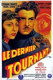 Le Dernier Tournant (1939) afişi