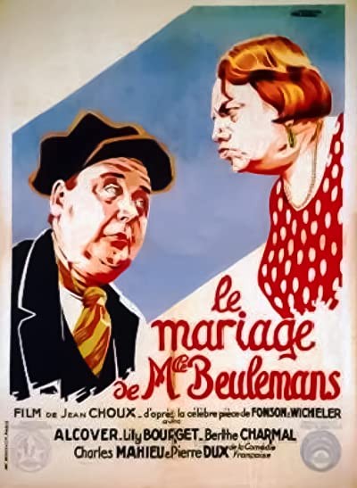 Le Mariage De Mlle Beulemans (1932) afişi Le Mariage De Mlle Beulemans (1932) afişi