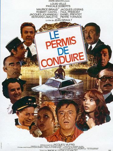 Le permis de conduire (1974) afişi Le permis de conduire (1974) afişi