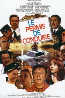 Le permis de conduire (1974) afişi