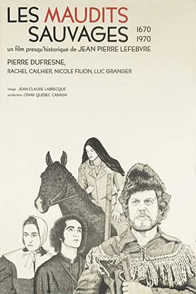 Les Maudits Sauvages (1971) afişi Les Maudits Sauvages (1971) afişi