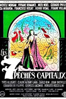 Les Sept Péchés Capitaux (1952) afişi