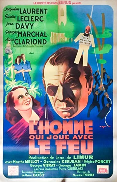 L'homme Qui Joue Avec Le Feu (1942) afişi L'homme Qui Joue Avec Le Feu (1942) afişi
