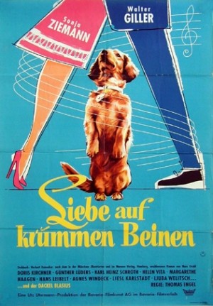 Liebe Auf Krummen Beinen (1959) afişi Liebe Auf Krummen Beinen (1959) afişi