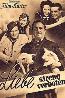 Liebe Streng Verboten (1939) afişi