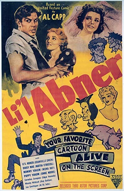 Li'l Abner (1940) afişi Li'l Abner (1940) afişi