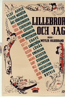 Lillebror Och Jag (1940) afişi