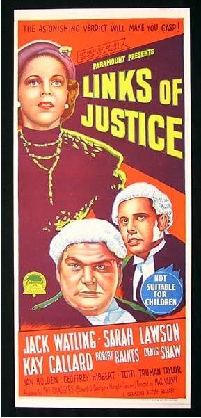 Links Of Justice (1958) afişi Links Of Justice (1958) afişi