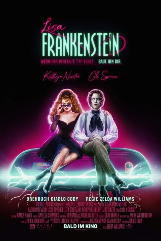 Lisa Frankenstein (2024) afişi Lisa Frankenstein (2024) afişi