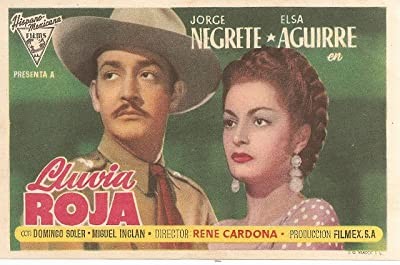 Lluvia Roja (1950) afişi Lluvia Roja (1950) afişi