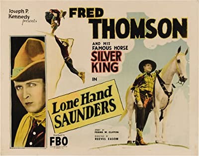 Lone Hand Saunders (1926) afişi Lone Hand Saunders (1926) afişi
