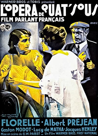 L'opéra De Quat'sous (1931) afişi L'opéra De Quat'sous (1931) afişi