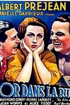 L'or Dans La Rue (1934) afişi