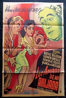 Los Apuros De Mi Ahijada (1951) afişi