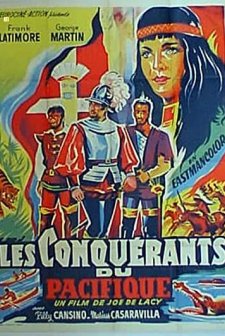 Los conquistadores del Pacífico (1963) afişi