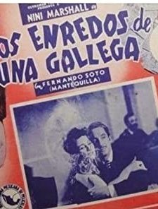 Los Enredos De Una Gallega (1951) afişi