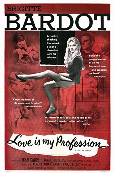Love ıs My Profession (1958) afişi Love ıs My Profession (1958) afişi