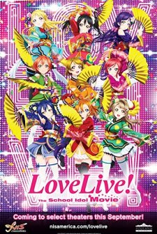 Love Live! The School Idol Movie (2015) afişi