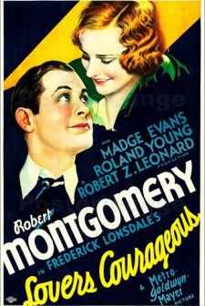 Lovers Courageous (1932) afişi