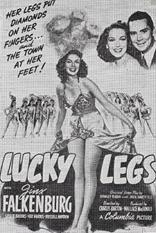 Lucky Legs (1942) afişi